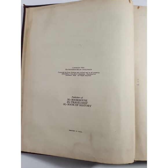My Book of History - Explorations - 1933 - First Edition - Illustrated - Picture 7 of 10